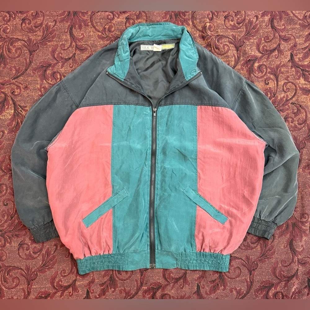 80s 90s Silk Trail Bomber